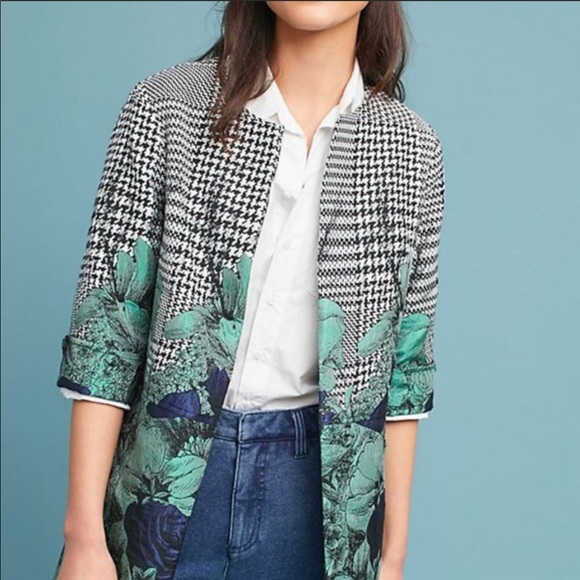 Anthropologie Jackets & Blazers - Anthropologie Eva Franco floral blazer-c6
